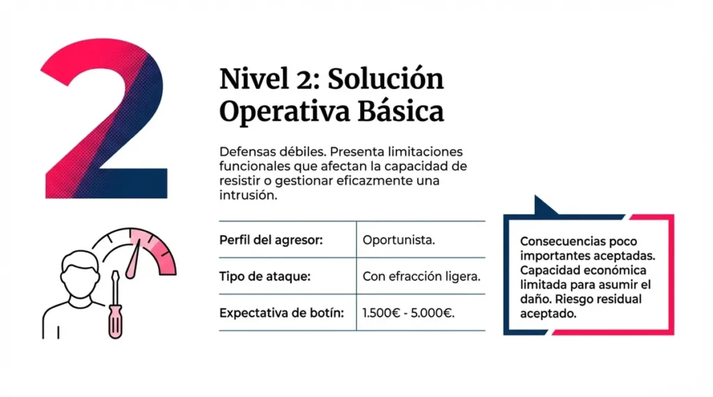 Nivel 2 de seguridad residencial.