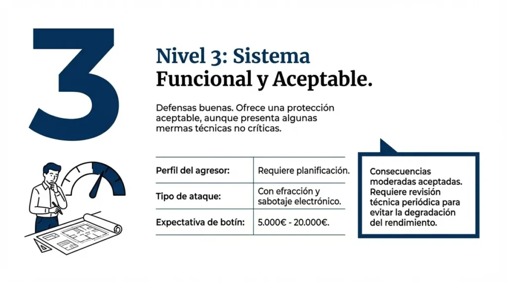 Nivel 3 de seguridad residencial